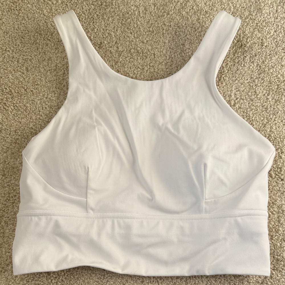Colorfulkoala White Sports Bra